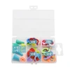 Factory wholesale 46-piece sweater counter plastic counting ring heart mark buckle sweater needle cap set details Picture